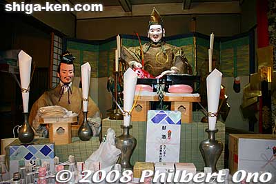 Karakuri dolls from Nishinomiya Ebisu-yama float.
Keywords: shiga otsu matsuri festival floats