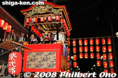 Genji-yama float. 源氏山
Keywords: shiga otsu matsuri festival floats 