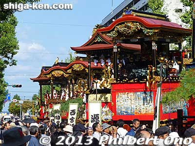 Otsu Matsuri floats 
Keywords: shiga otsu matsuri festival floats matsuri10