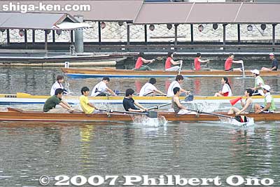 Most races were not close.
Keywords: shiga otsu setagawa river regatta rowing boat karahashi bridge