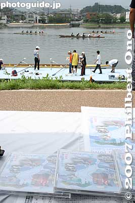 CDs
Keywords: shiga otsu setagawa river regatta rowing boat karahashi bridge