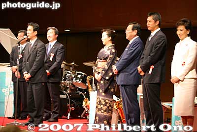 National Diet members in Tokyo representing Shiga Prefecture. 滋賀の議員
Keywords: shiga kenjinkai tokyo 2007 new year party