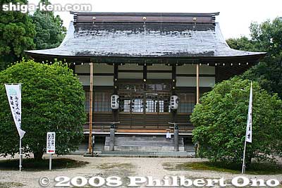 Toju Shrine main hall
Keywords: shiga takashima adogawa nakae toju confucian philosopher scholar shinto shrine
