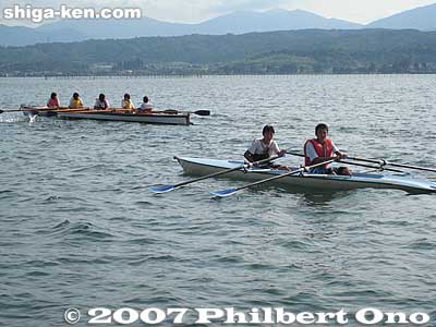 Keywords: shiga takashima imazu junior high school rowing club lake biwa