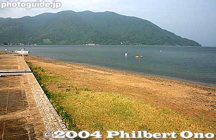 Makino Sunny Beach is a major swimming beach on Lake Biwa in summer. [url=http://goo.gl/maps/LUlKY]MAP[/url]
Keywords: shiga takashima makino