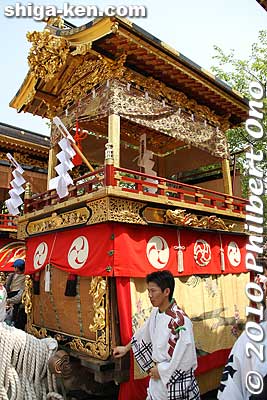 Keywords: shiga takashima omizo matsuri festival hikiyama float 