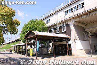 JR Shin-Asahi Station west side.
Keywords: shiga takashima shin-asahi harie