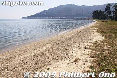 Haginohama Beach in Takashima.
Keywords: shiga takashima takashima-cho lake biwa beach shore water