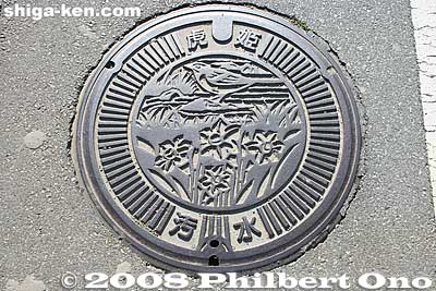 Torahime manhole, Nagahama, Shiga Pref.
Keywords: shiga nagahama torahime manhole shigamanhole