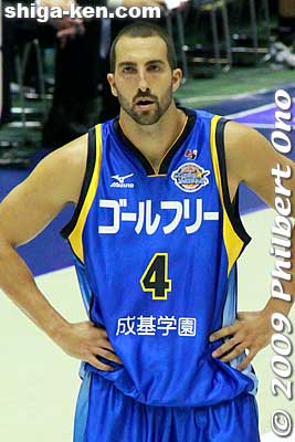 Chris Schlatter #4
Keywords: shiga yasu lakestars pro basketball game bj-league Takamatsu Five Arrows 