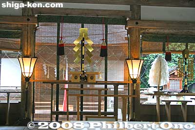 Haiden worship hall 拝殿
Keywords: shiga yasu mikami jinja shinto shrine haiden