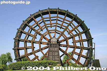 Symbol of Notogawa
Keywords: shiga prefecture notogawa higashiomi water wheel shigabestviews