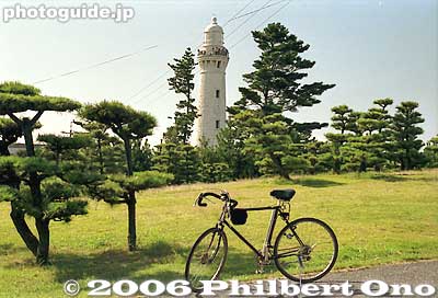 Izumo Hinosaki Lighthouse 出雲日御碕燈台
Went there by bicycle.
Keywords: shimane izumo lighthouse