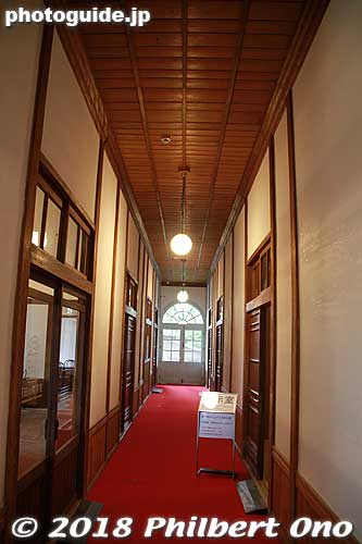 Corridor of Kounkaku.
Keywords: shimane Matsue Castle kounkaku guesthouse