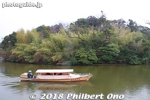 Matsue Castle moat boat.
Keywords: shimane Matsue Castle