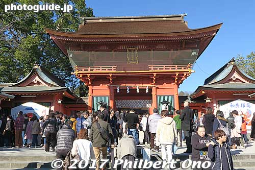 Romon Gate 楼門
Keywords: shizuoka Fujinomiya fujisan hongu sengen taisha shinto shrine