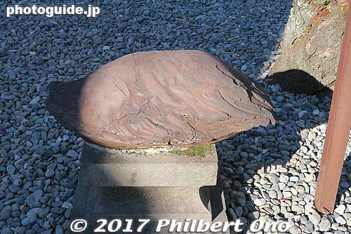 Clump of volcanic rock from an eruption by Mt. Fuji.
Keywords: shizuoka Fujinomiya Fujisan Hongu Sengen Taisha Shrine shinto