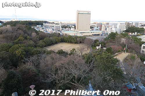 Hotel Concord Hamamatsu in the distance.
Keywords: shizuoka Hamamatsu Castle