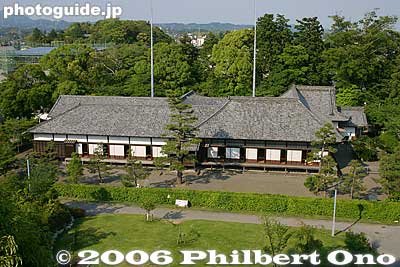View of castle palace
Keywords: shizuoka prefecture kakegawa castle yamauchi kazutoyo