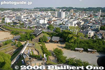 View of Honmaru from Castle tower
Keywords: shizuoka prefecture kakegawa castle yamauchi kazutoyo