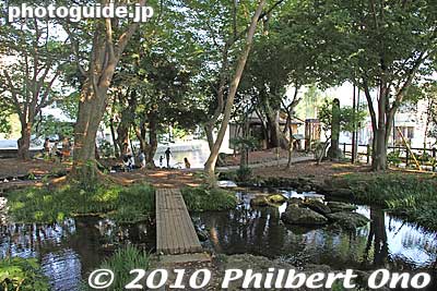 Next to Rakujuen is a small park called Shirataki Park. 白滝公園
Keywords: shizuoka mishima rakujuen garden 