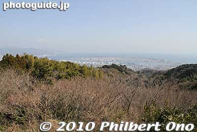 View from the Eastern Lookout Deck on Nihondaira. 
Keywords: shizuoka nihondaira 