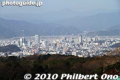 View of central Shizuoka city from Nihondaira Park Center.
Keywords: shizuoka nihondaira 