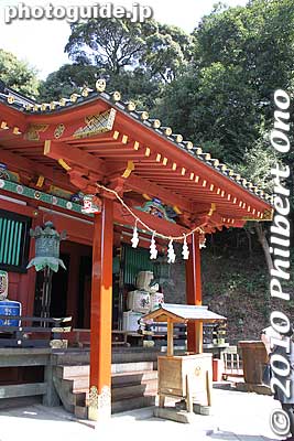 Hieda Shrine is what you see before the Honden main hall.
Keywords: shizuoka nihondaira 