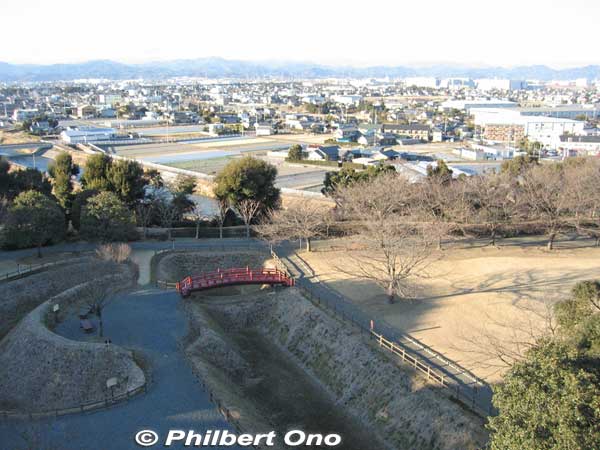 View from Koyama Castle.
Keywords: shizuoka yoshida koyama castle