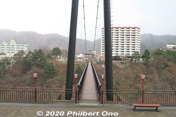 Kinutateiwa Bridge over Kinugawa River.
Keywords: tochigi nikko Kinugawa Onsen