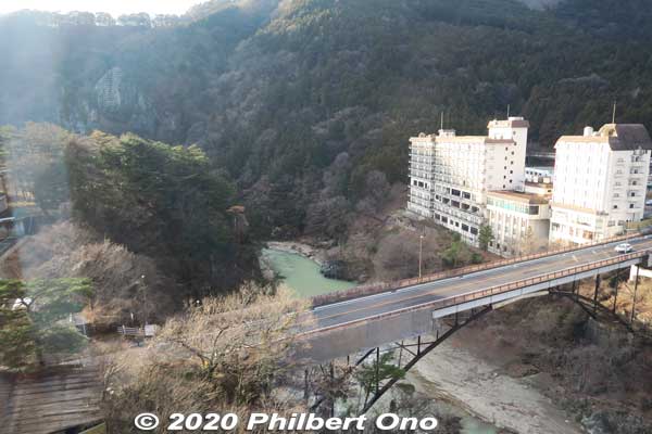 View from my room on the top floor (9th floor).
Keywords: tochigi nikko Kinugawa Onsen Park Hotels