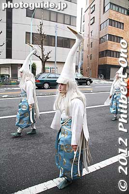 Keywords: tokyo taito-ku asakusa sensoji sanja matsuri festival White Heron Dancers Shirasagi-no-Mai