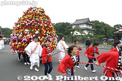 Keywords: tokyo chiyoda-ku hie jinja shrine sanno matsuri festival procession imperial palace