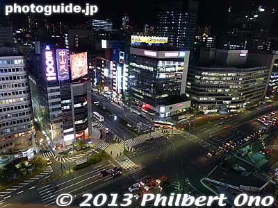 Night view from Daimaru Department Store restaurant.
Keywords: tokyo chiyoda-ku station