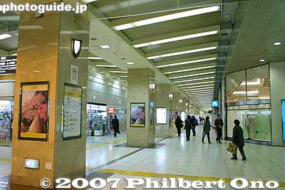 Keywords: tokyo chiyoda-ku JR train station yaesu exit entrance