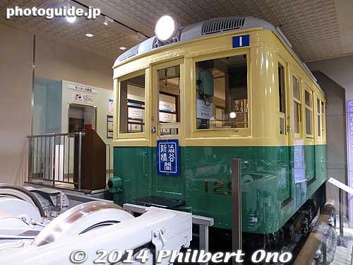 The first subway car used between Shimbashi and Shibuya in the late 1930s.
Keywords: tokyo edogawa-ku kasai subway metro museum railway train
