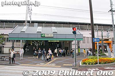 JR Koiwa Station, north exit
Keywords: tokyo edogawa-ku koiwa station train 