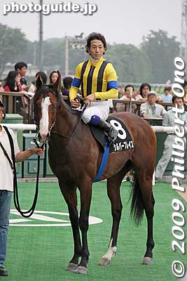 Fujioka Yusuke, winning jockey
Keywords: tokyo fuchu race course horse racing 