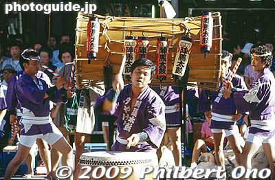 The second day also has a taiko drumming contest for the Kanto region.
Keywords: tokyo hachioji matsuri festival floats 