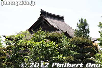 Jizo-do roof.
Keywords: tokyo higashimurayama Shofukuji temple zen rinzai