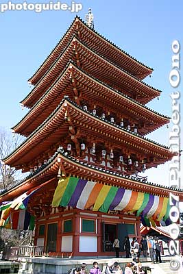 Five-story Pagoda 五重塔
Keywords: tokyo hino takahata fudoson kongoji buddhist temple pagoda