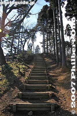 Lots of steps, glad I was going down instead of up.
Keywords: tokyo hinode-machi town hinodemachi hinodeyama hinode-yama mt. mountain hiking forest trees