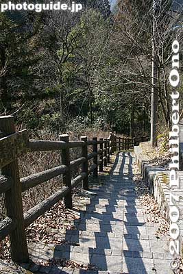 Down to Kichijoji Falls, right next to the highway.
Keywords: tokyo hinohara-mura village kichijoji waterfall