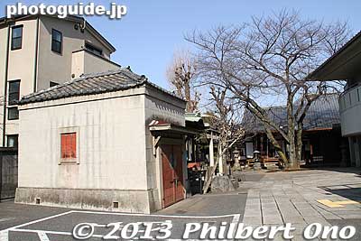 Keywords: tokyo itabashi-ku itabashi-juku post town nakasendo temple