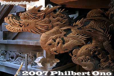 Dragon
Keywords: tokyo katsushika-ku ward shibamata taishakuten temple wood carvings sculpture