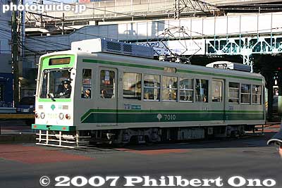 Toden streetcar leaving Oji Station
Keywords: tokyo kita-ku ward oji train station japandesign