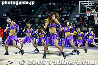 Keywords: tokyo koto-ku ward ariake Colosseum Coliseum pro basketball game players apache cheerleaders japansexy