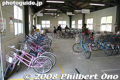 Bicycle Center where you can rent a bicycle.
Keywords: tokyo koto-ku wakasu park