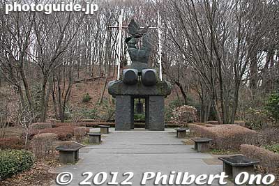 Statue of Democracy.
Keywords: tokyo machida yakushi ike pond koen park