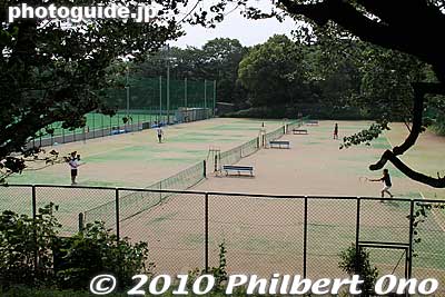 Tennis courts.
Keywords: tokyo meguro-ku university of tokyo todai komaba campus 